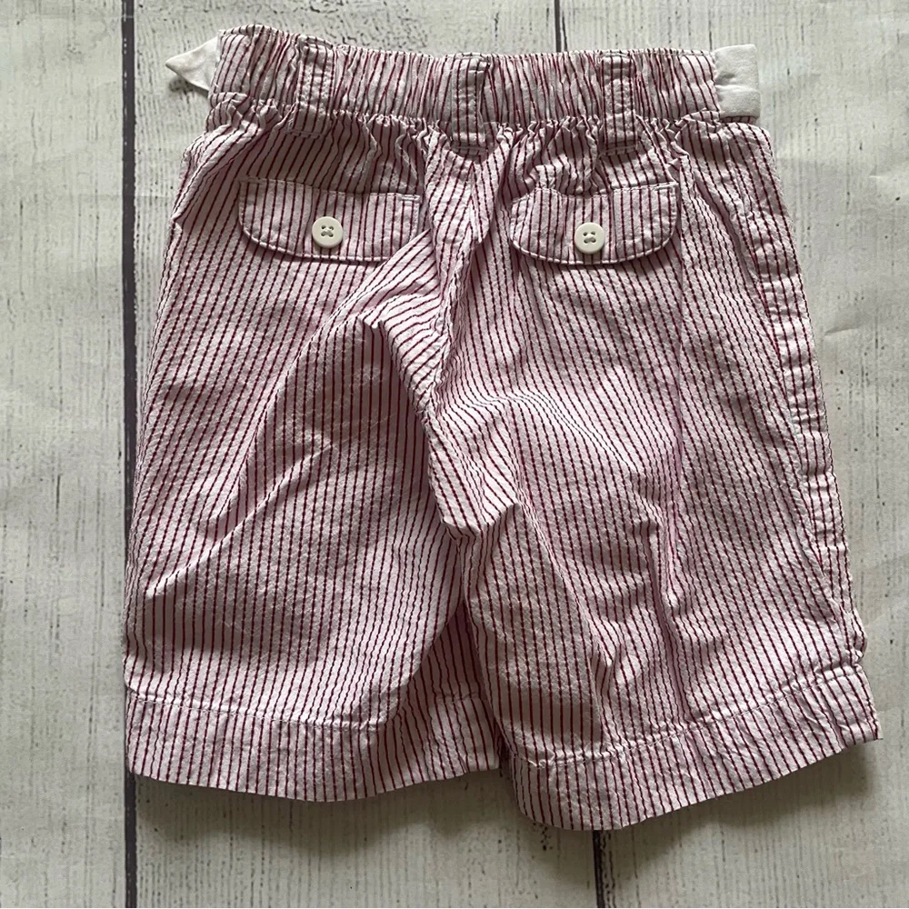 Gymboree Red Striped Sweet Cherries Shorts Size 3-6 months
